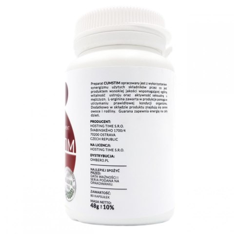 CUMSTIM 80kaps Suplement diety dla panów