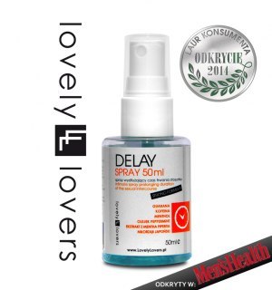 DELAY SPRAY 50ml - MOCNO OPÓŹNIA WYTRYSK - NAGRADZANY