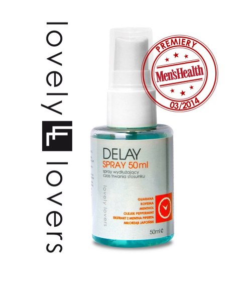 DELAY SPRAY 50ml - MOCNO OPÓŹNIA WYTRYSK - NAGRADZANY