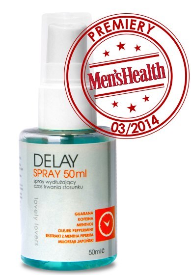 DELAY SPRAY 50ml - MOCNO OPÓŹNIA WYTRYSK - NAGRADZANY