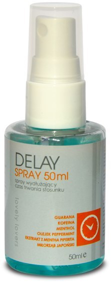 DELAY SPRAY 50ml - MOCNO OPÓŹNIA WYTRYSK - NAGRADZANY