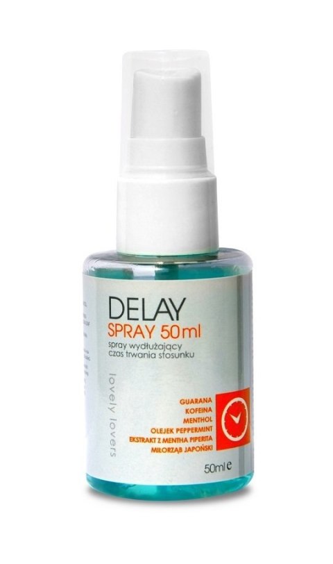 DELAY SPRAY 50ml - MOCNO OPÓŹNIA WYTRYSK - NAGRADZANY