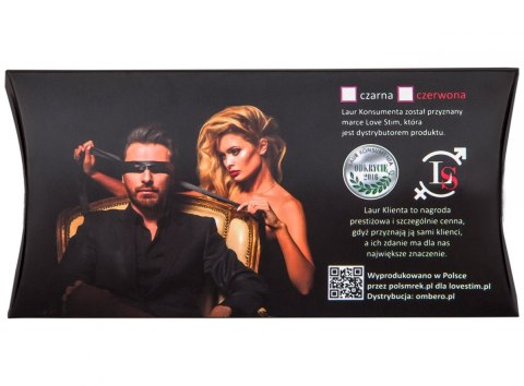 DELIKATNA SZCZELNA OPASKA NA OCZY I NIE TYLKO...