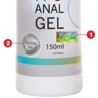 H2O ANAL GEL 150ml WYRÓŻNIONY ŻEL ANALNY
