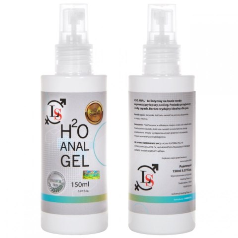 H2O ANAL GEL 150ml WYRÓŻNIONY ŻEL ANALNY