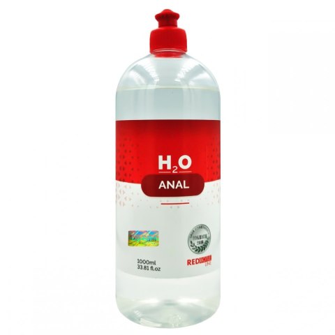 H2O ANAL ŻEL ANALNY WODNY 1000ml RED BOTTLE LINE