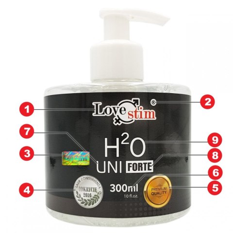 H2O FORTE 300ml GĘSTY LUBRYKANT UNIWERSALNY