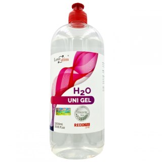 H2O UNI ŻEL WODNY POŚLIZGOWY 1000mlRED BOTTLE LINE