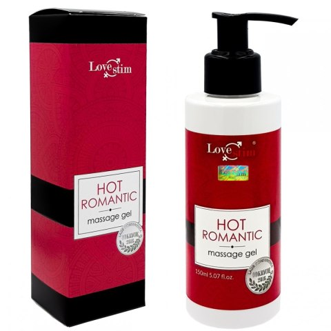 HOT ROMANTIC 150ml ROZGRZEWAJĄCO STYMULUJĄCY ŻEL DO MASAŻU