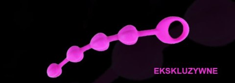 Hipoalergiczne koraliki analne Silikon Medyczny