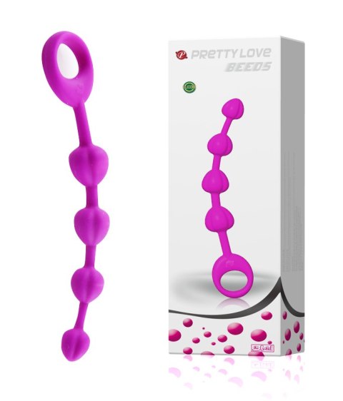 Hipoalergiczne koraliki analne Silikon Medyczny