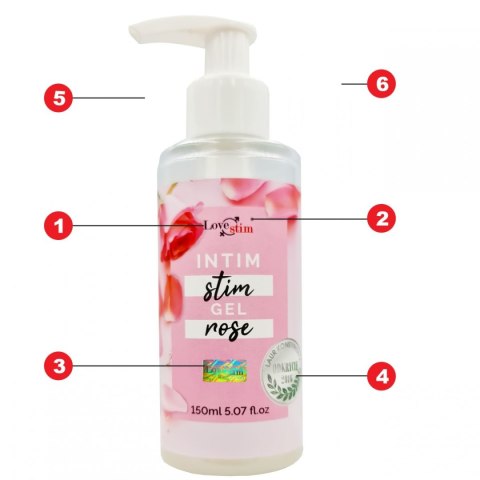INTIM STIM 150ml RÓŻANY ŻEL ORGAZMOWY