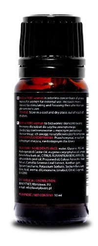 LL BeMINE 10ml PURE WOMAN BEZWONNE FEROMONY DLA KOBIET