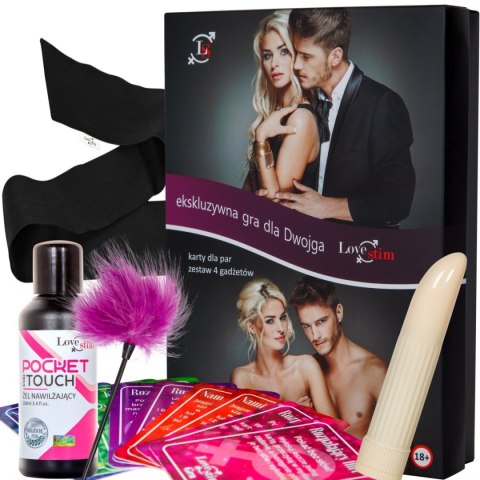 LOVESTIM - EKSKLUZYWNA EROTYCZNA GRA DLA PAR Z GADŻETAMI