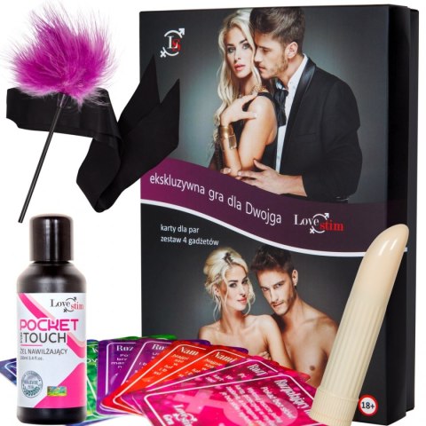 LOVESTIM - EKSKLUZYWNA EROTYCZNA GRA DLA PAR Z GADŻETAMI