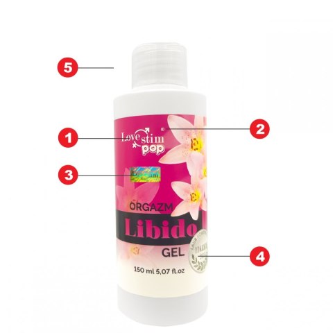 Libido orgasm gel 150ml