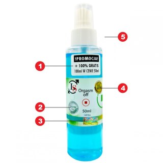 ORGASM OFF SPRAY 50ml NAJMOCNIEJ OPÓŹNIA WYTRYSK