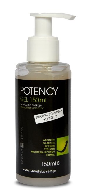 POTENCY Gel 150ml - Żel wzmacniający Erekcję