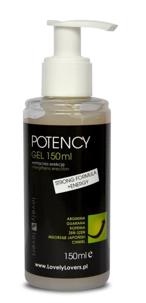 POTENCY Gel 150ml - Żel wzmacniający Erekcję