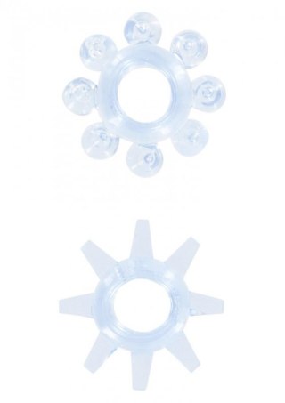 Power Stretchy Rings 2pcs Blue