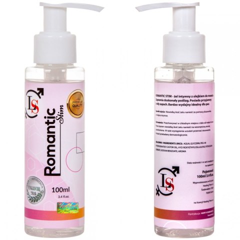 ROMANTIC STIM 100ml OLEJEK DO MASAŻU I LUBRYKANT W JEDNYM