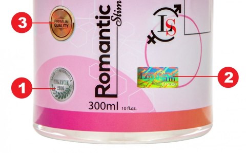 ROMANTIC STIM 300ml OLEJEK DO MASAŻU I LUBRYKANT W JEDNYM