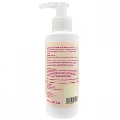 SENSITY CREAM FOR WOMAN 150ml