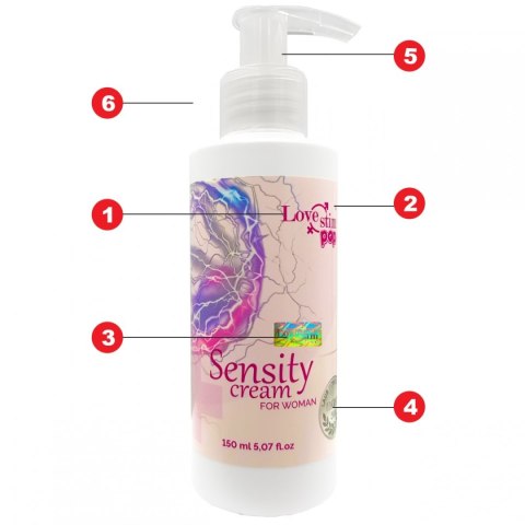 SENSITY CREAM FOR WOMAN 150ml
