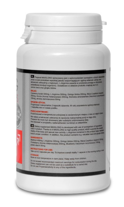 SUPLEMENT DIETY MAXILONG 60 KAPSUŁEK