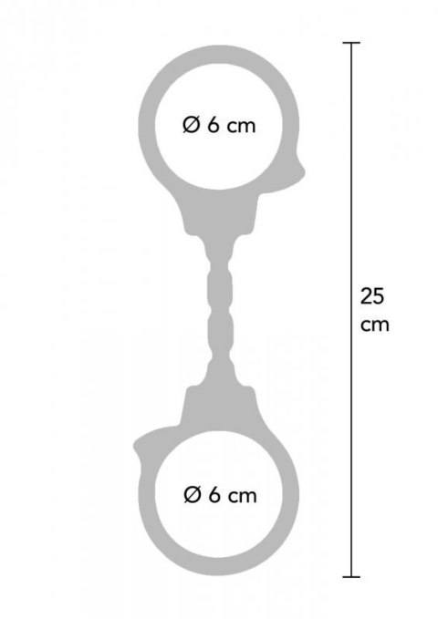 Stretchy Fun Cuffs Black