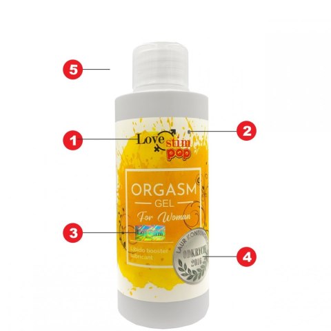 Żel na Szalony Orgasm Kobiet 150ml