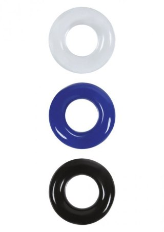 Pierścień-Cock Ring Set-color