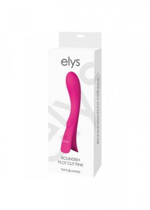 Wibrator-VIBRATORE DESIGN ELYS - ROUNDISH PLOT CLIT PINK
