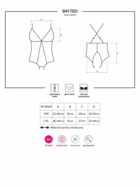 Bielizna-841-TED-1 body S/M