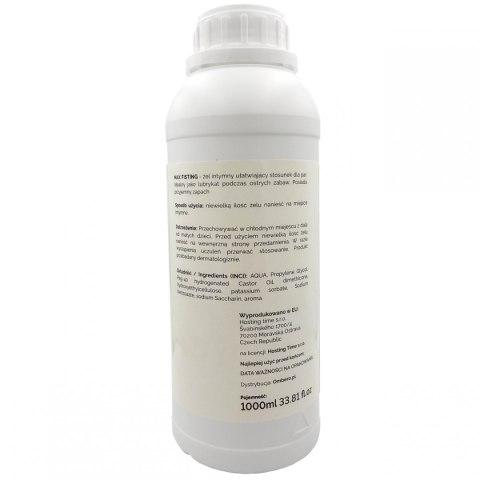 MAX FISTING GEL 1000ml ŻEL DO MAXYMALNEGO FISTINGU