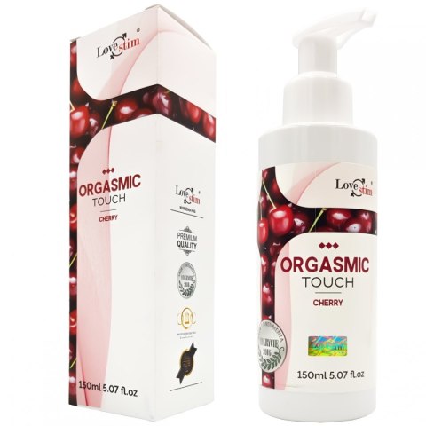 ORGASMIC TOUCH Orgazmowy żel do masażu i stymulacji CHERRY 150m