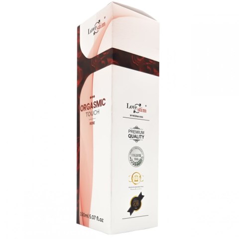 ORGASMIC TOUCH Orgazmowy żel do masażu i stymulacji ROSE 150m