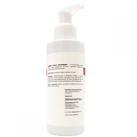 ORGASMIC TOUCH Orgazmowy żel do masażu i stymulacji STRAWBERRY 150m