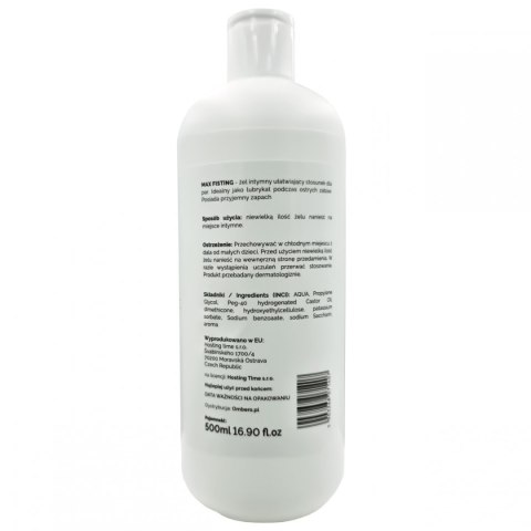 MAX FISTING GEL 500ml ŻEL DO MAXYMALNEGO FISTINGU