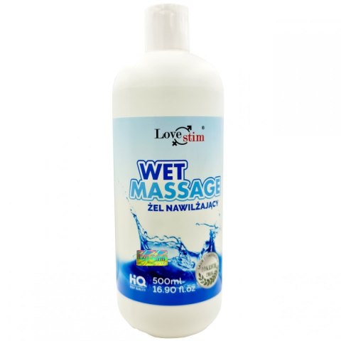 WET MASSAGE 500ml WYSOKIEJ JAKOŚCI GĘSTY ŻEL 2W1