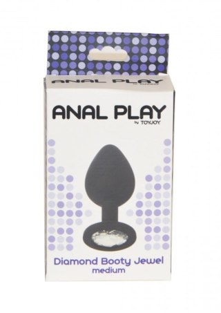 Diamond Booty Jewel Medium Black