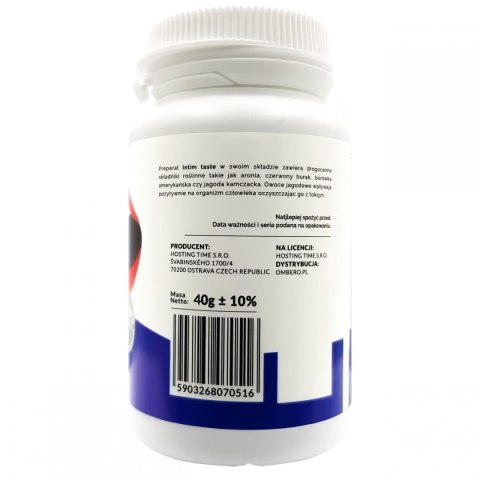 INTIM TASTE 80kaps suplement diety dla panów