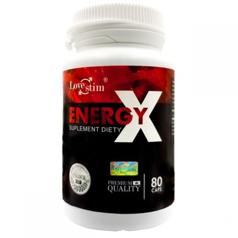 LoveStim EnergyX 80 kapsułek suplement diety