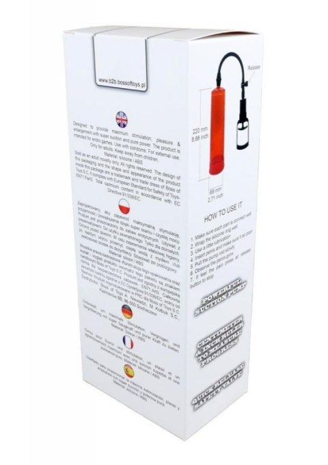 Pompka-Powerpump MAX - Red