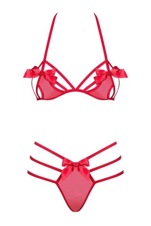 Bielizna-Giftella komplet 2-częściowy czerwony L/XL