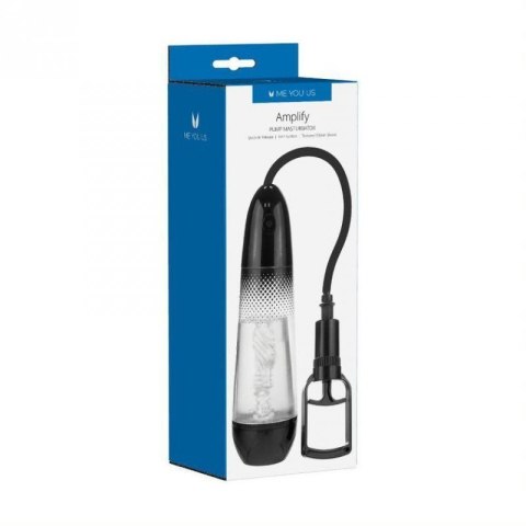 Pompka- Me You Us Amplify Pump Masturbator Clear/Black