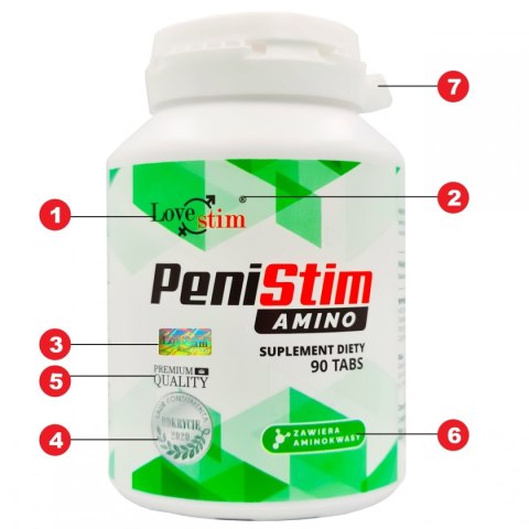 Penistim AMINO 90 tab suplement dla Panów