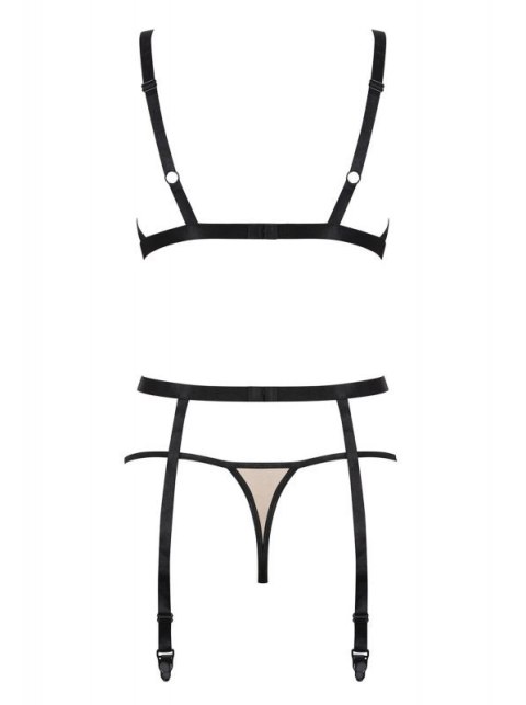 Bielizna-Nudelia komplet 3-częściowy L/XL