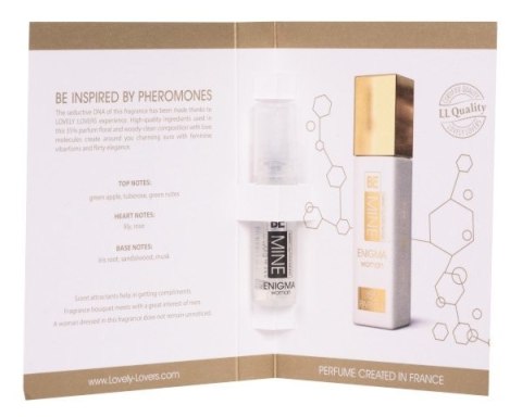 Próbki BEMINE ENIGMA 2ml perfumy z feromonami dla kobiet