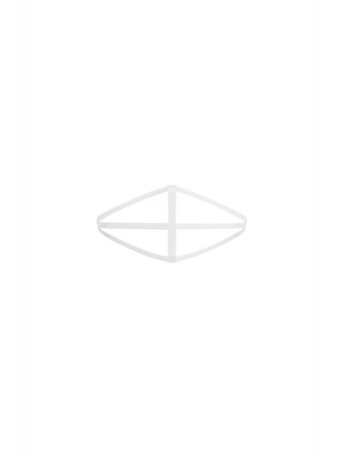 Bielizna - A760 podwiązka biała L/XL